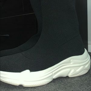 Fashion Nova Over The Knee Sock Sneakers